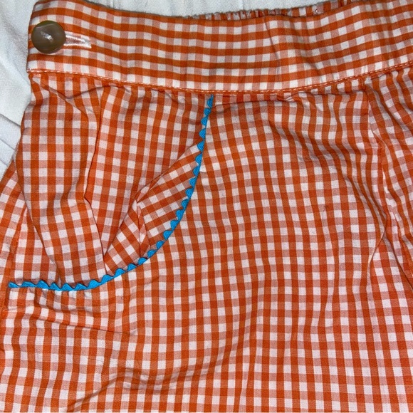 Papo d’Anjo Shorts Set Orange/white - Picture 2 of 3